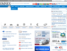 Tablet Screenshot of omnex.com